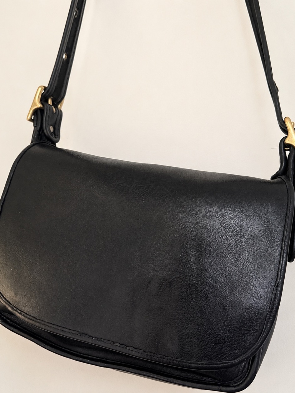 Vintage Coach Patricia’s Legacy 9951 Black Leather Shoulder Crossbody Bag